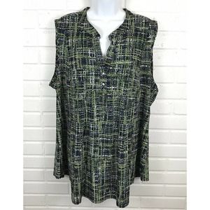 Cocomo Pleated Front Sleeveless Top